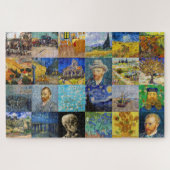 Vincent van Gogh - Masterstuks Mosaic Patchwork Legpuzzel (Horizontaal)