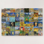 Vincent van Gogh - Masterstuks Mosaic Patchwork Legpuzzel (Horizontaal)