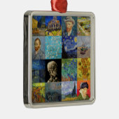 Vincent van Gogh - Masterstuks Mosaic Patchwork Metalen Ornament (Rechts)