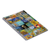 Vincent van Gogh - Masterstuks Mosaic Patchwork Notitieboek (Rechterzijde)
