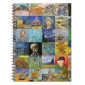 Vincent van Gogh - Masterstuks Mosaic Patchwork Notitieboek (Voorkant)