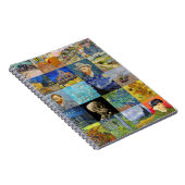 Vincent van Gogh - Masterstuks Mosaic Patchwork Notitieboek (Rechterzijde)