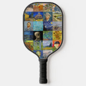 Vincent van Gogh - Masterstuks Mosaic Patchwork Pickleball Paddle (Voorkant)