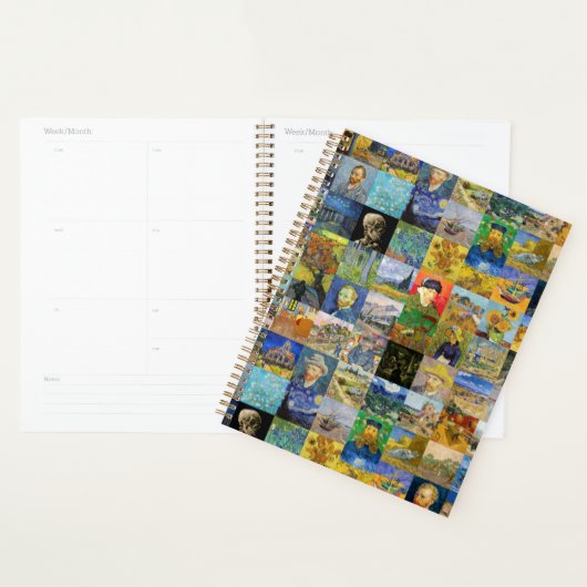 Vincent van Gogh - Masterstuks Mosaic Patchwork Planner (Display)