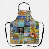 Vincent van Gogh - Masterstuks Mosaic Patchwork Schort (Voorkant)