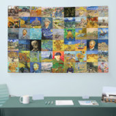 Vincent van Gogh - Masterstuks Mosaic Patchwork Spandoek (Beurs)