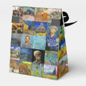 Vincent van Gogh - Masterstuks Mosaic Patchwork T Bedankdoosjes (Achterkant)