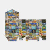 Vincent van Gogh - Masterstuks Mosaic Patchwork T Bedankdoosjes (Uitgevouwen)