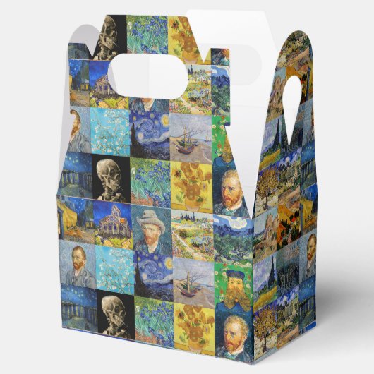 Vincent van Gogh - Masterstuks Mosaic Patchwork T Bedankdoosjes (Geopend)