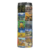 Vincent van Gogh - Masterstuks Mosaic Patchwork Thermosbeker (Achterkant)
