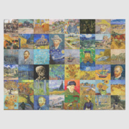 Vincent van Gogh - Masterstuks Mosaic Patchwork Tissuepapier