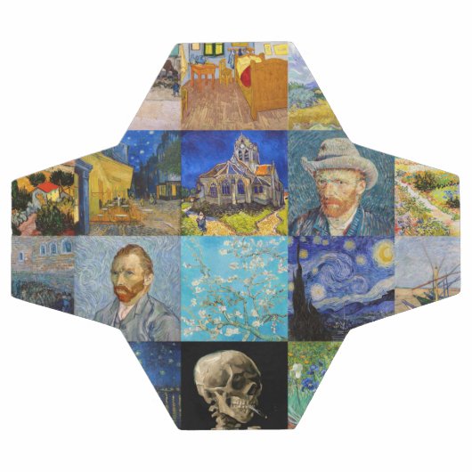 Vincent van Gogh - Masterstuks Mosaic Patchwork Voetbal (Enkel)