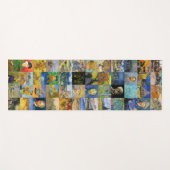 Vincent van Gogh - Masterstuks Mosaic Patchwork Yogamat (Voorkant (horizontaal))