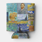 Vincent Van Gogh - Masterstuks Patchwork Blikjeskoeler (Voorkant)
