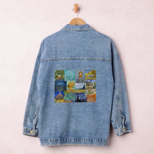Vincent Van Gogh - Masterstuks Patchwork Denim Jacket (Hangar)