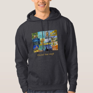 Vincent Van Gogh - Masterstuks Patchwork Hoodie
