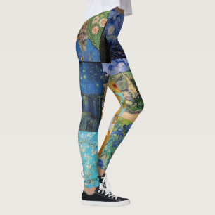 Vincent Van Gogh - Masterstuks Patchwork Leggings