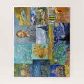 Vincent Van Gogh - Masterstuks Patchwork Legpuzzel (Verticaal)