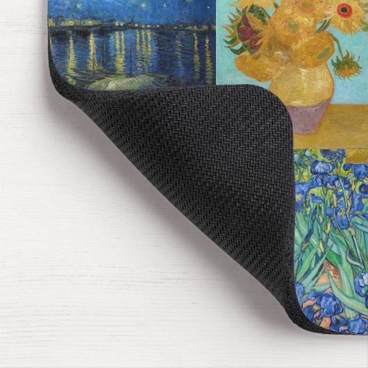 Vincent Van Gogh - Masterstuks Patchwork Muismat (Hoek)