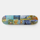 Vincent Van Gogh - Masterstuks Patchwork Persoonlijk Skateboard (Horizontaal)