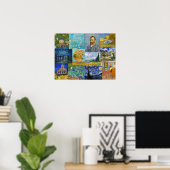 Vincent Van Gogh - Masterstuks Patchwork Poster (Thuiskantoor)