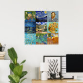Vincent Van Gogh - Masterstuks Patchwork Poster (Thuiskantoor)