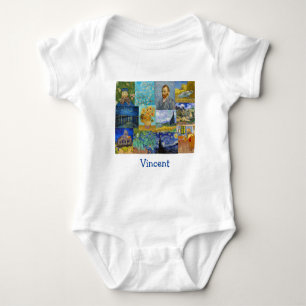 Vincent Van Gogh - Masterstuks Patchwork Romper