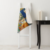 Vincent Van Gogh - Masterstuks Patchwork Sherpa Deken (In situ)