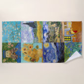 Vincent Van Gogh - Masterstuks Patchwork Strandlaken (Voorkant)