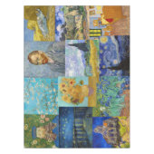 Vincent Van Gogh - Masterstuks Patchwork Tafelkleed (Voorkant)