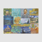 Vincent Van Gogh - Masterstuks Patchwork Tissuepapier (Voorkant)