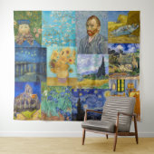 Vincent Van Gogh - Masterstuks Patchwork Wandkleed (In Situ (horizontaal))