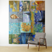 Vincent Van Gogh - Masterstuks Patchwork Wandkleed (In situ)