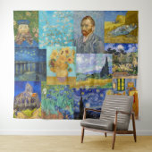 Vincent Van Gogh - Masterstuks Patchwork Wandkleed (In Situ (horizontaal))