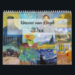 Vincent van Gogh Masterstukselectie Kalender<br><div class="desc">post-impressionistische schilderijen van Vincent van Gogh</div>