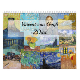Vincent van Gogh Masterstukselectie Kalender