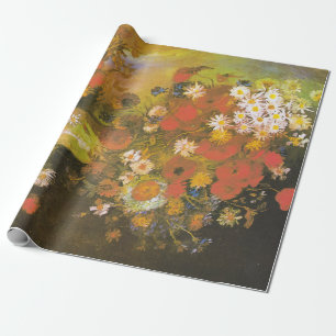 Vincent van Gogh Meadow Bloemen en Rozen Cadeaupapier