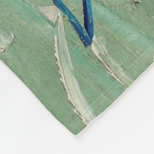 Vincent van Gogh - Meisje in het wit Fleece Deken (Hoek)