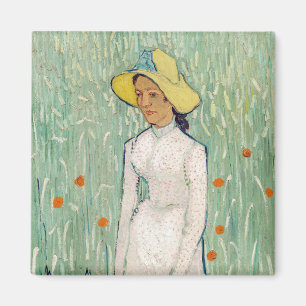 Vincent van Gogh - Meisje in het wit Magneet