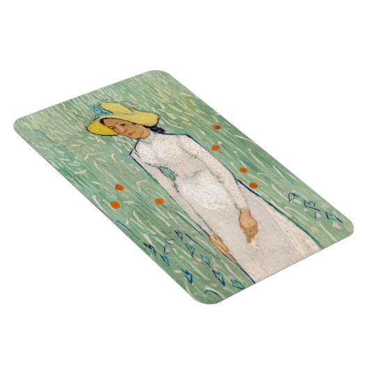 Vincent van Gogh - Meisje in het wit Magneet (Rechterzijde)