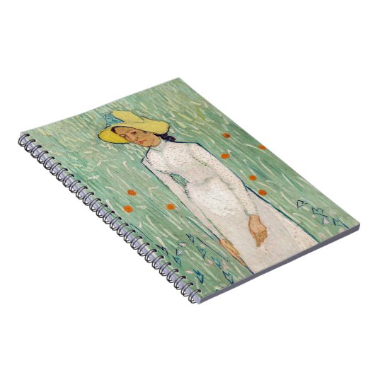 Vincent van Gogh - Meisje in het wit Notitieboek (Rechterzijde)