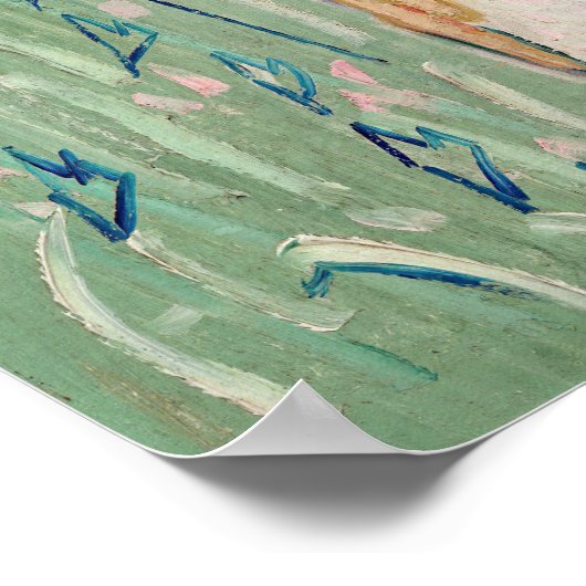 Vincent van Gogh - Meisje in het wit Poster (Hoek)