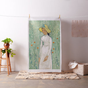 Vincent van Gogh - Meisje in het wit Stof