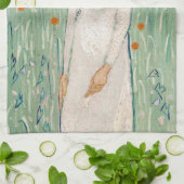 Vincent van Gogh - Meisje in het wit Theedoek (Gevouwen)