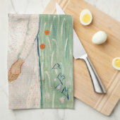 Vincent van Gogh - Meisje in het wit Theedoek (Quarter Fold)