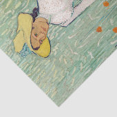 Vincent van Gogh - Meisje in het wit Tissuepapier (Detail)