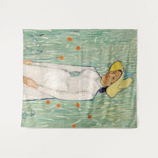 Vincent van Gogh - Meisje in het wit Wandkleed (Voorkant (horizontaal))