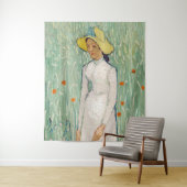 Vincent van Gogh - Meisje in het wit Wandkleed (In situ)