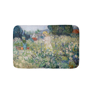 Vincent van Gogh - Mejuffrouw Gachet in haar tuin Badmat