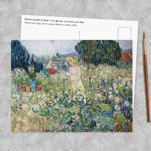 Vincent van Gogh - Mejuffrouw Gachet in haar tuin Briefkaart